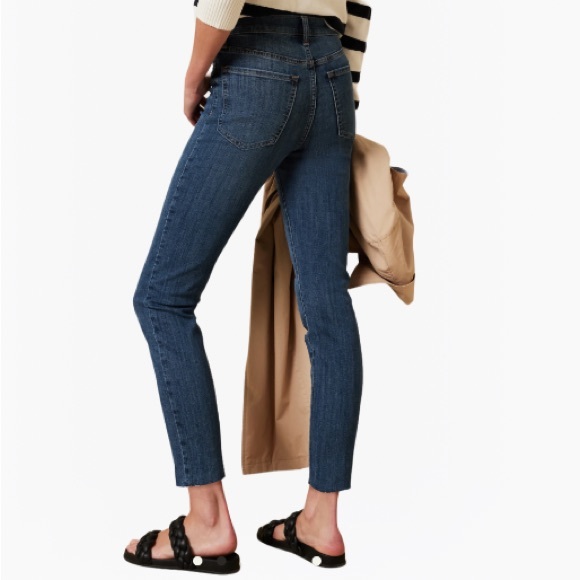 NYDJ High-Rise Straight Ankle Slim Liftxtuck Technology Women’s Jeans - Size: 6 - Picture 3 of 17